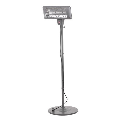 Camry | Standing Heater | CR 7737 | Patio heater | 2000 W | Number of power levels 2 | Suitable for rooms up to 14 m² | Grey | I - 2